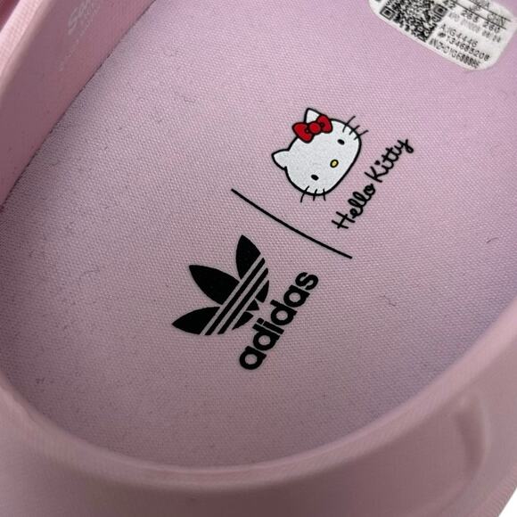 Adidas x Hello Kitty Pink AdiFom Stan Smith Slip On Platform Mules Womens Size 9 - Picture 7 of 9